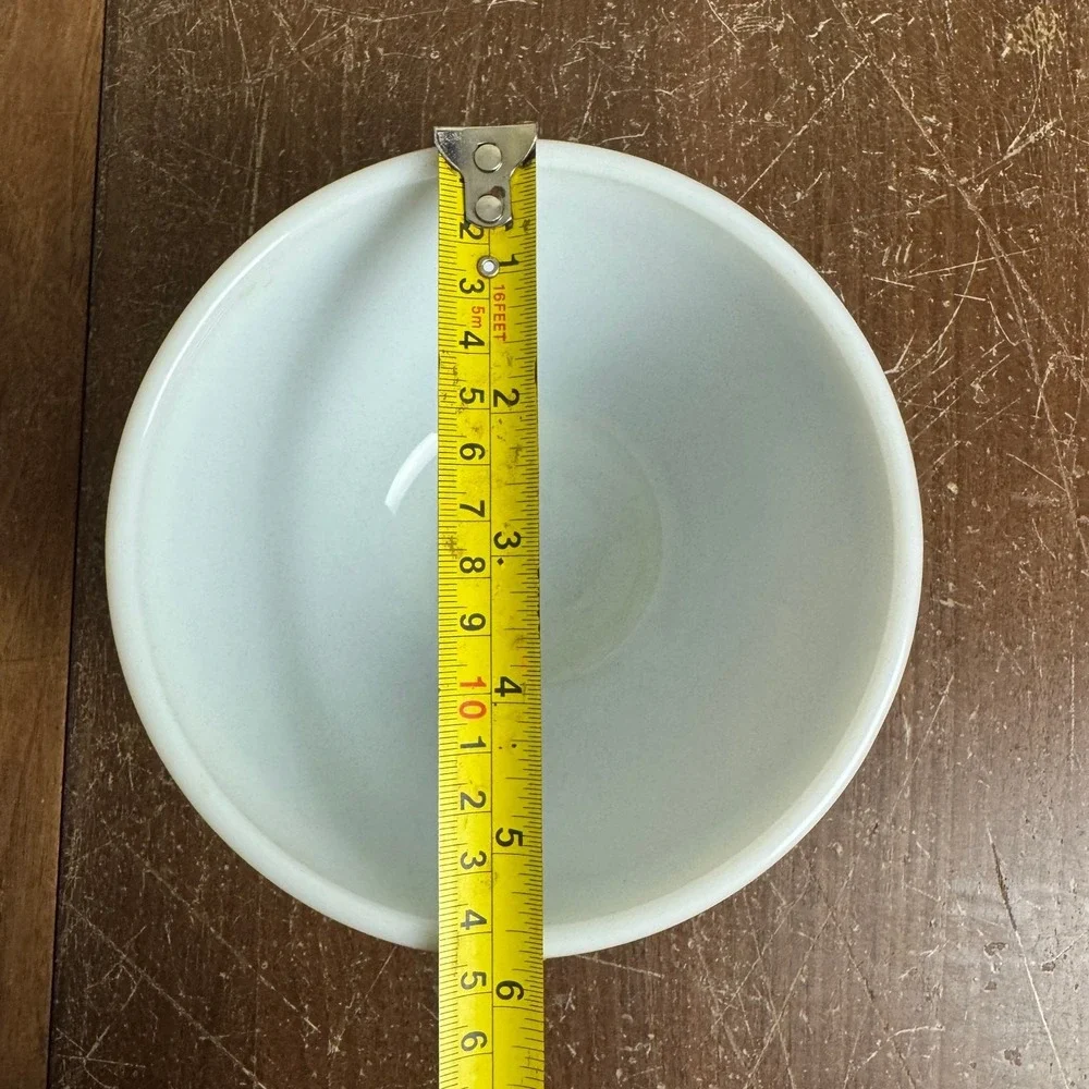 Pyrex‎ by Corning Woodland Brown White 401 1.5 pt Ovenware Serving Bowl